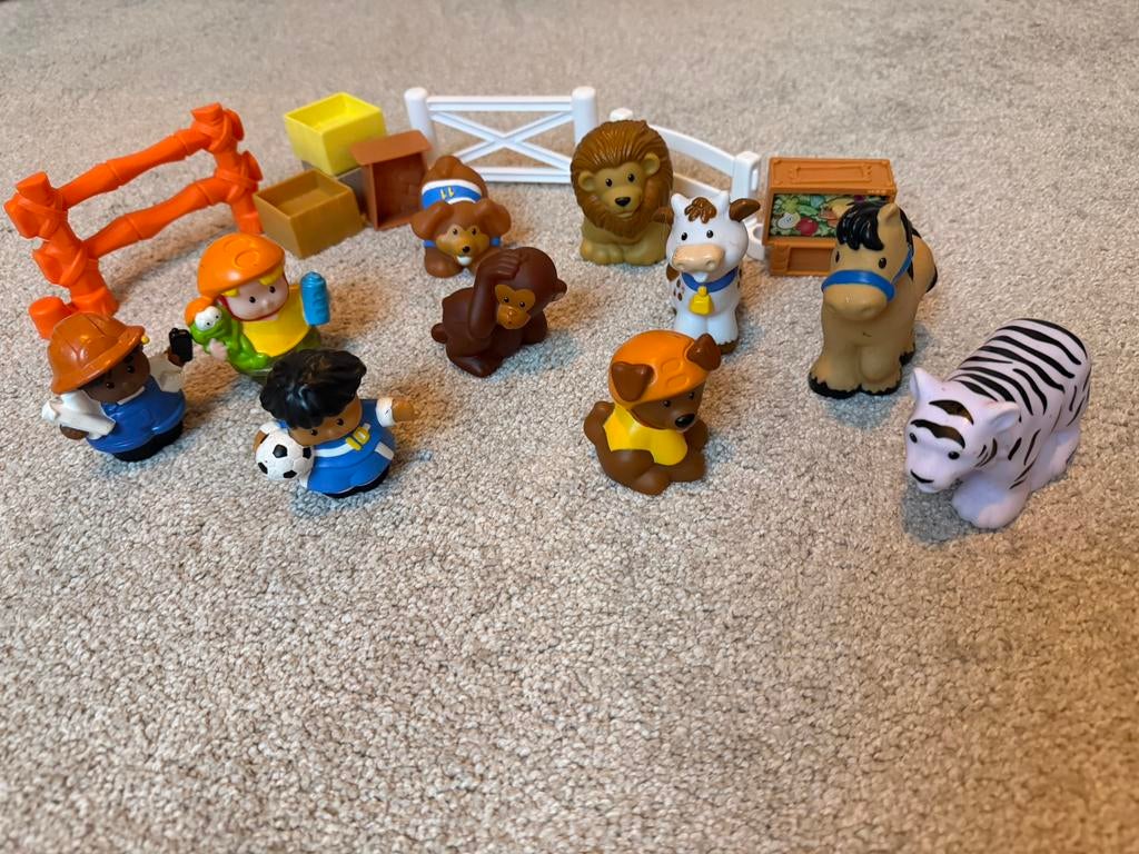 Little people poppetjes en dieren, Ophalen of Verzenden, Zo goed als nieuw, Speelset