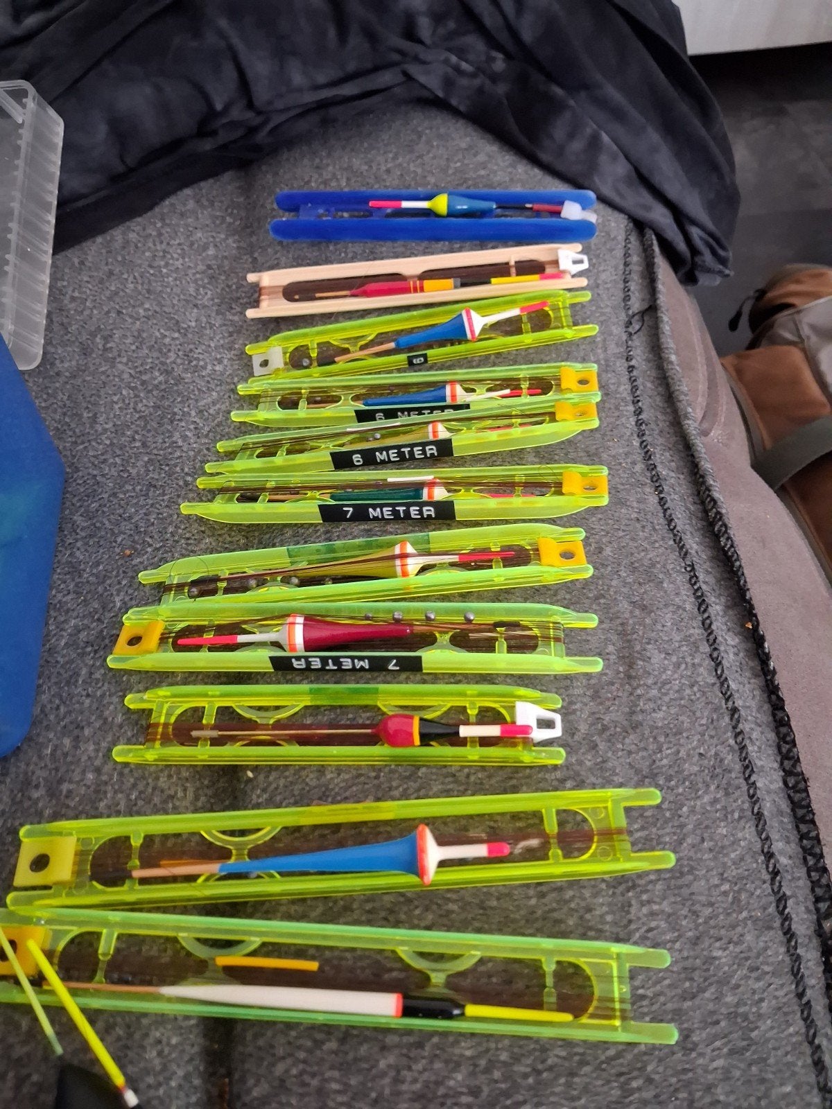 Grote partij dobbers  60 a 70 stuks, Watersport en Boten, Ophalen of Verzenden, Gebruikt, Dobber of Lood