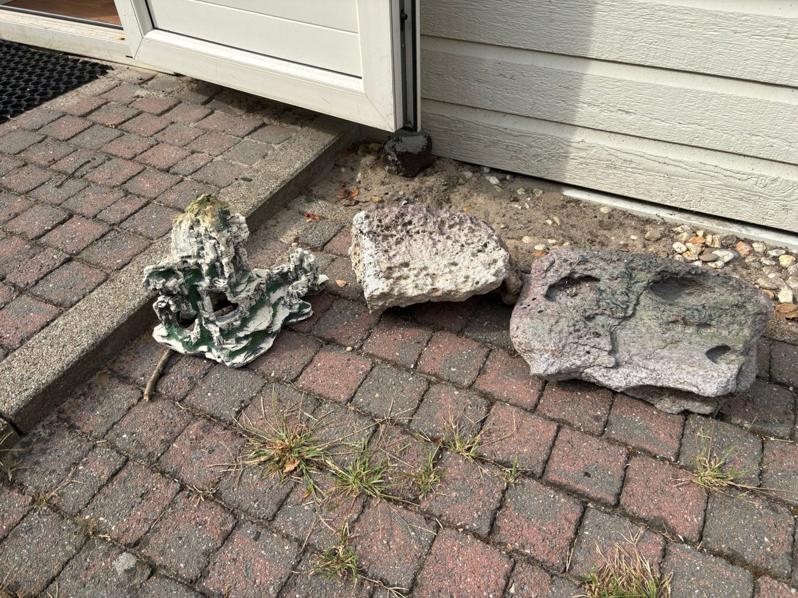 Gratis aquarium stenen / ornamenten, Ophalen, Plant(en), Steen of Hout