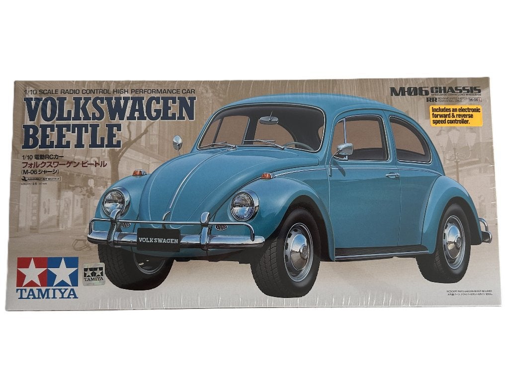 Tamiya 1/10 RC Volkswagen Beetle (M-06) T58572, Hobby en Vrije tijd, Modelbouw | Radiografisch | Auto's, Elektro, Nieuw, Ophalen of Verzenden