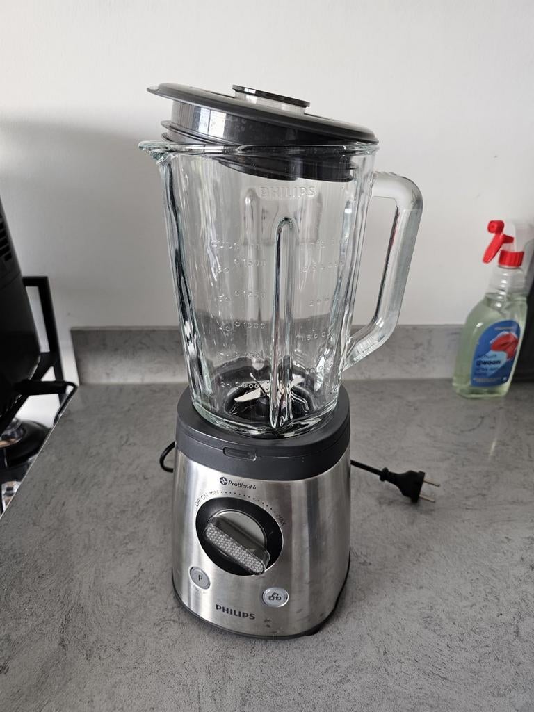 Philips ProBlend 6 Blender - Krachtige Keukenmachine, Witgoed en Apparatuur, Blenders, Ophalen