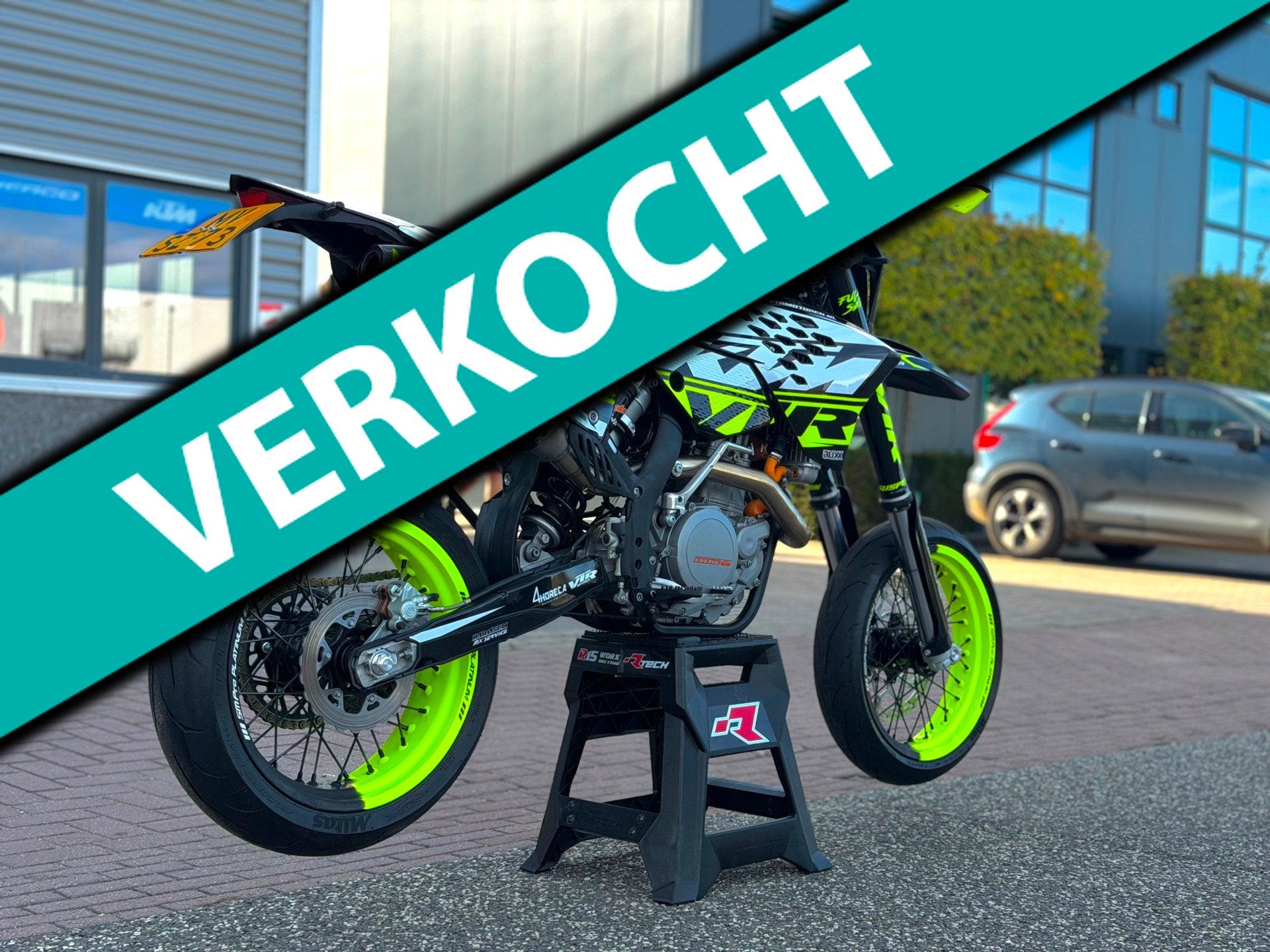 KTM 530 EXC-R 2010 Supermoto Supermotard A2 rijbewijs