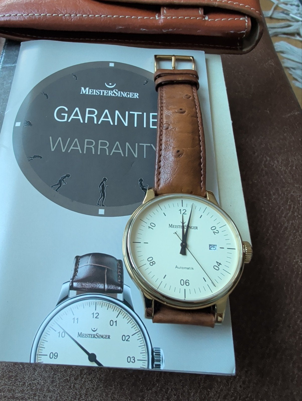 MeisterSinger, Ophalen of Verzenden, Zo goed als nieuw, Staal, Overige merken