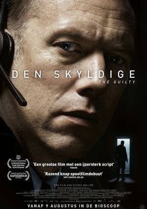 DEN   SKYLDIGE ( THE   GUILTY )      filmposter., Rechthoekig Staand, Verzenden, Nieuw, A1 t/m A3
