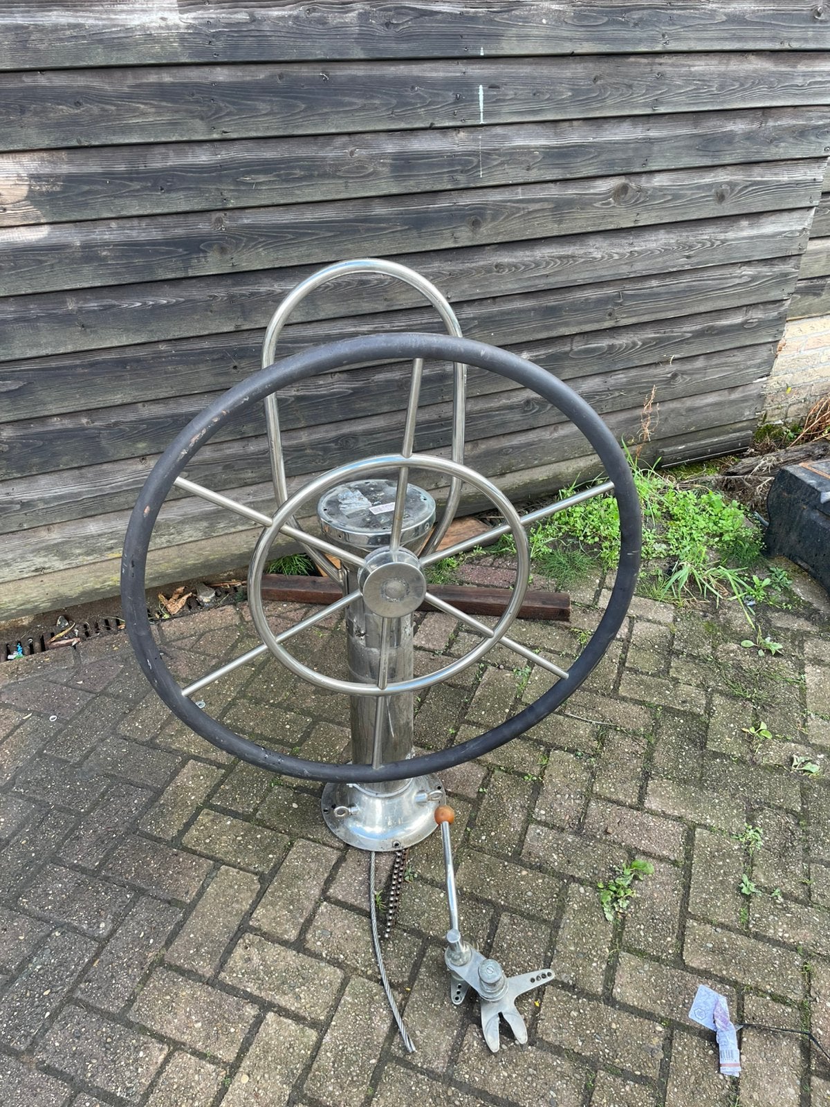 Stuurstand, stuurwiel, gashendel, Ophalen, Zo goed als nieuw, Motor en Techniek, Motorboot