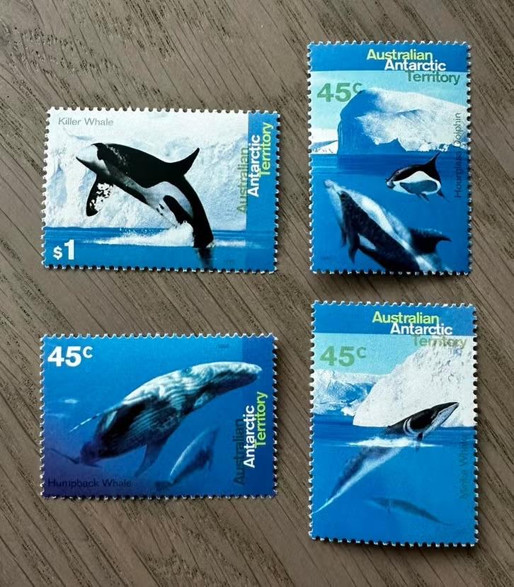 Australisch Antarctica 1995 - Walvissen & Dolfijnen Postfri, Ophalen of Verzenden, Postfris