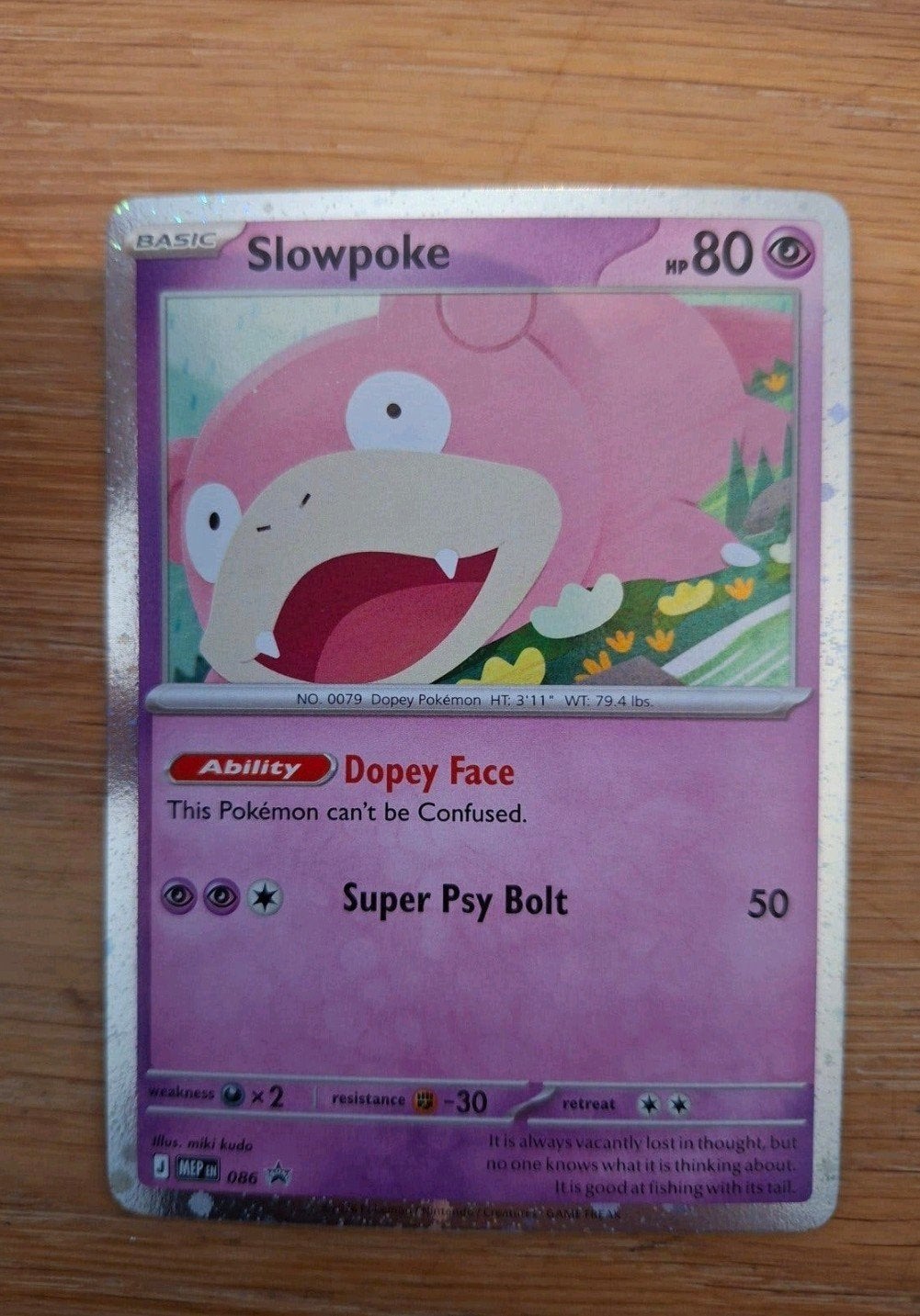 Slowpoke 086 Promo Pokémon Kaart 45 stuks, Ophalen of Verzenden