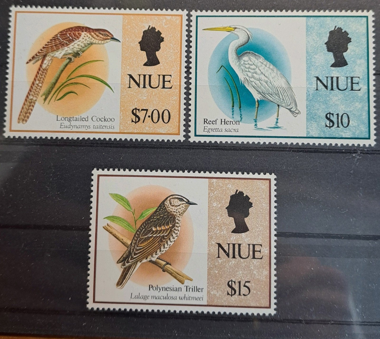 Niue vogels, Michel nrs 832-833+835, postfris, Ophalen of Verzenden, Postfris