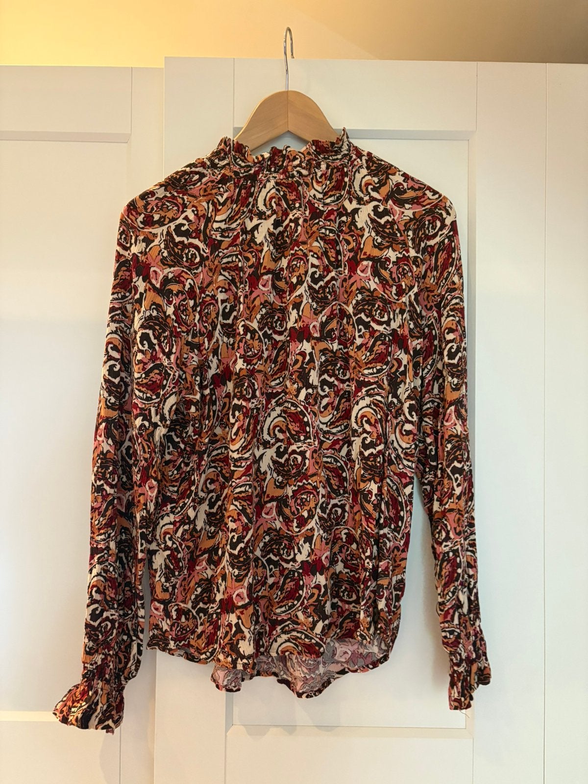 Blouse geisha, paprika, tom tailer, WE, yest, Kleding | Dames, Ophalen of Verzenden, Zo goed als nieuw, Maat 46/48 (XL) of groter