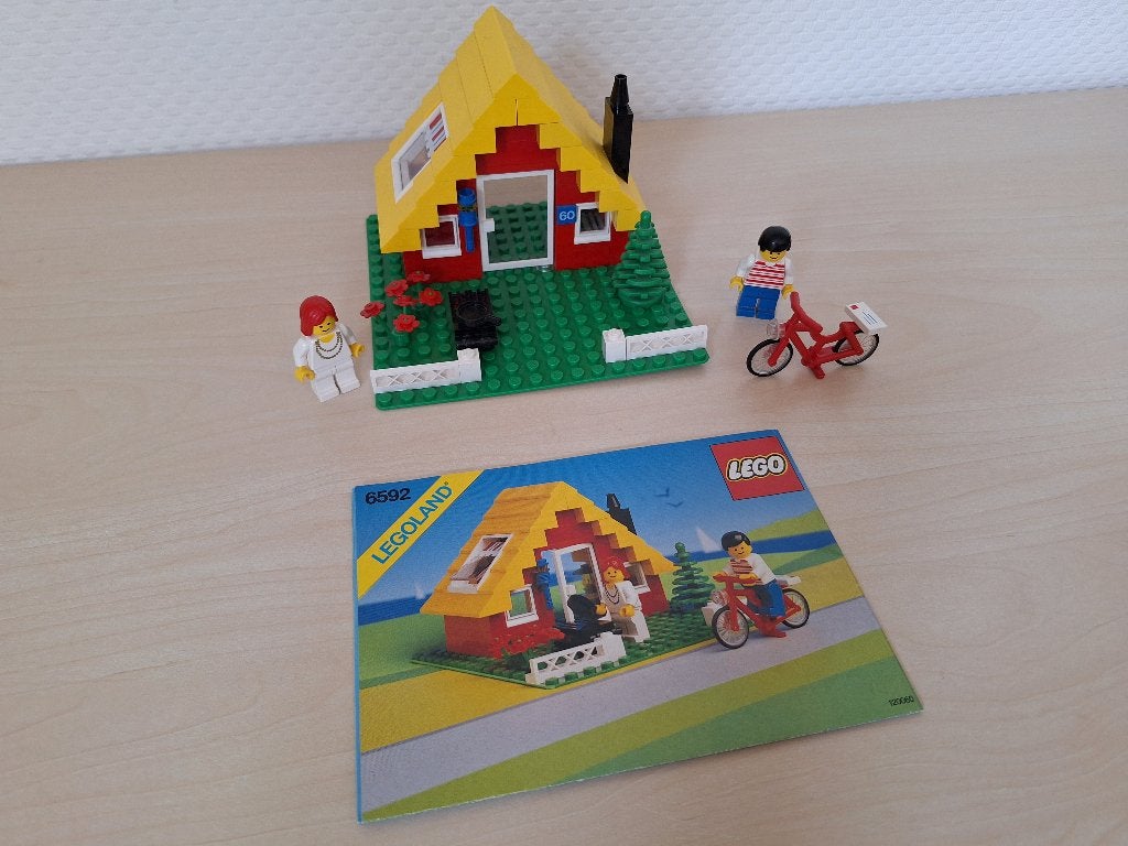 * Lego: 6592 Vacation Hideway, Vakantiehuisje, huisje *, Lego, Ophalen of Verzenden, Zo goed als nieuw, Complete set