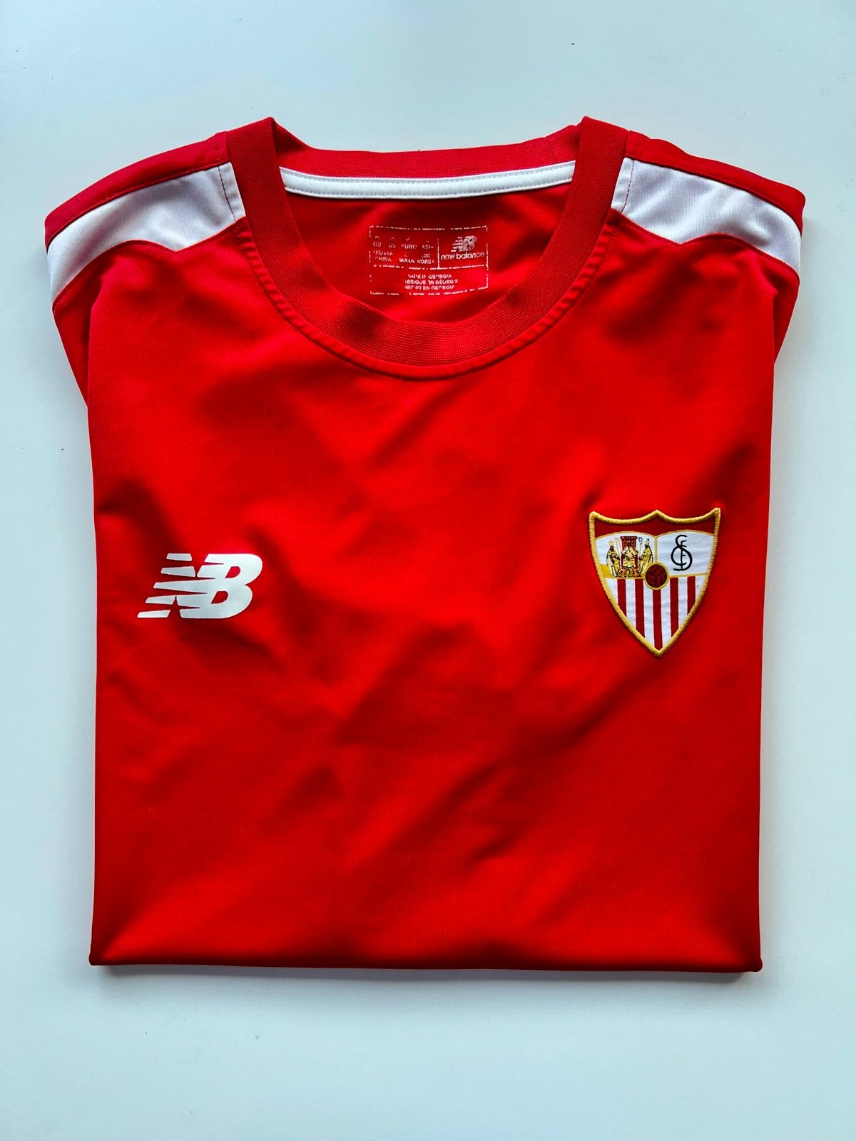 Trainingsshirt Sevilla FC - Maat M, Maat M, Ophalen of Verzenden, Zo goed als nieuw, Shirt