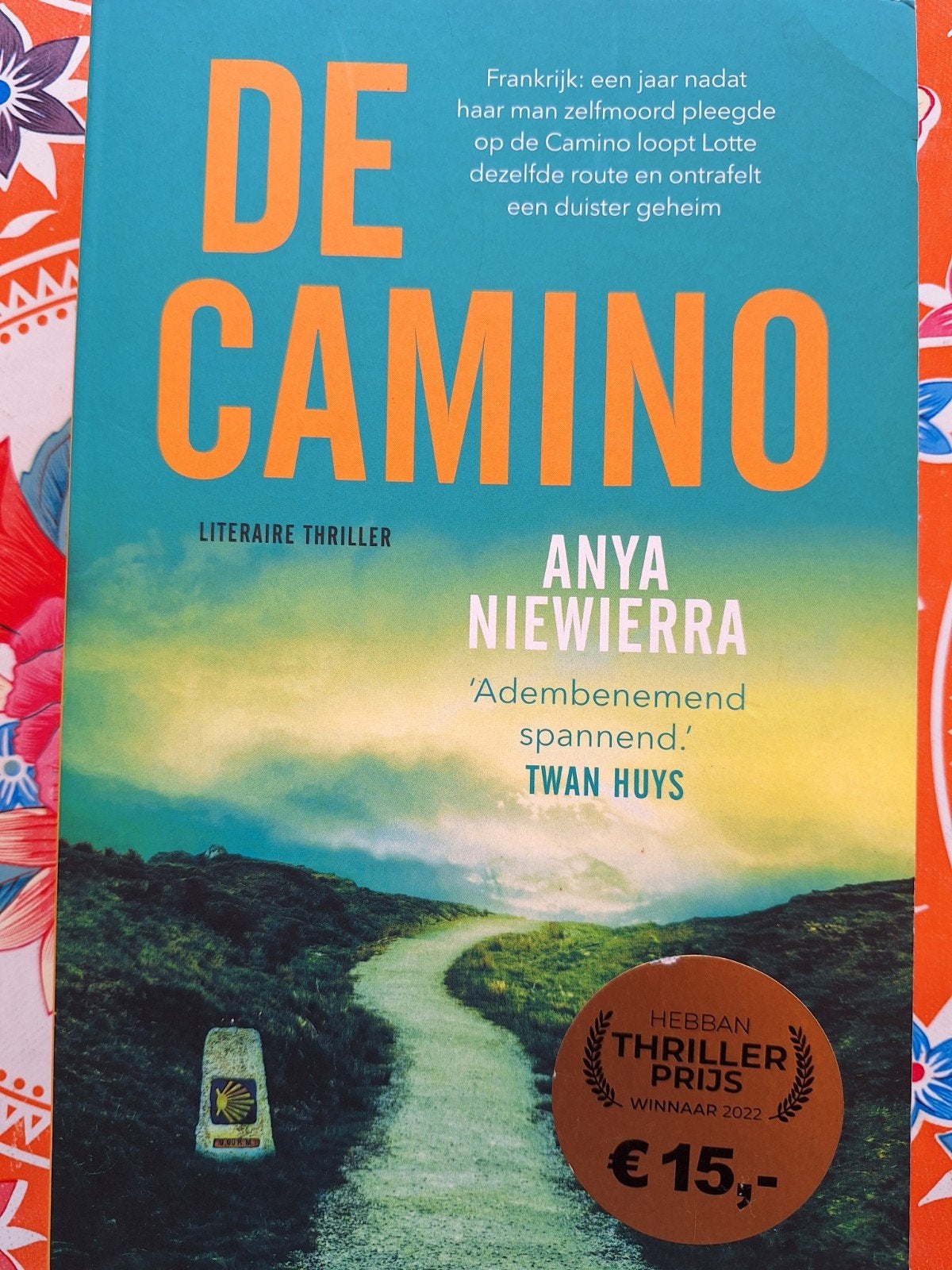 De Camino - Anya Niewierra (Literaire thriller), Boeken, Ophalen of Verzenden, Zo goed als nieuw, Anya Niewierra