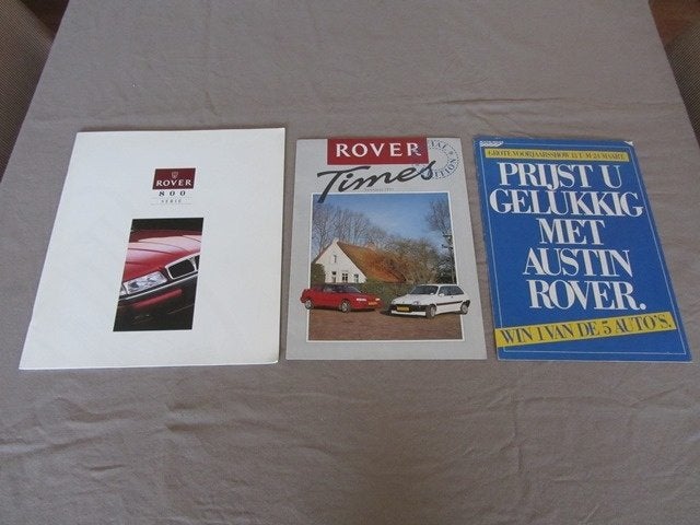 Rover Folders, Ophalen of Verzenden, Zo goed als nieuw, Overige merken
