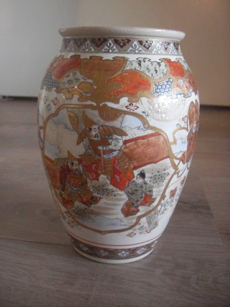 japanse satsuma vaas, Ophalen of Verzenden