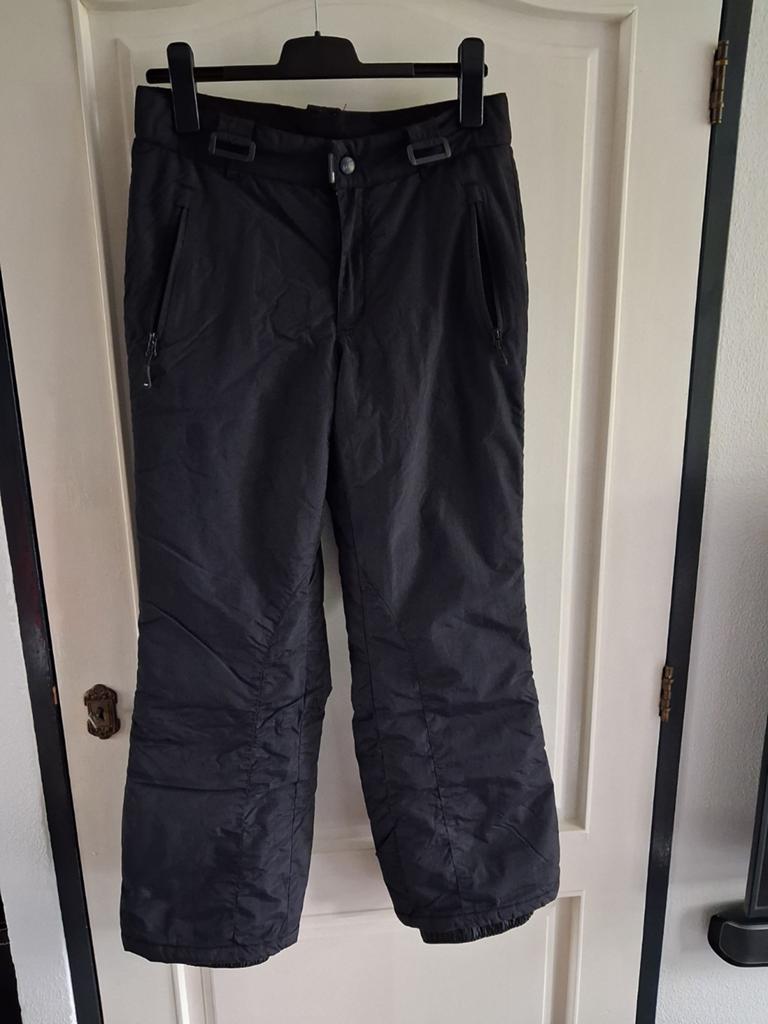 Mountain Peak skibroek met ritszakken zwart  maat S, Ophalen