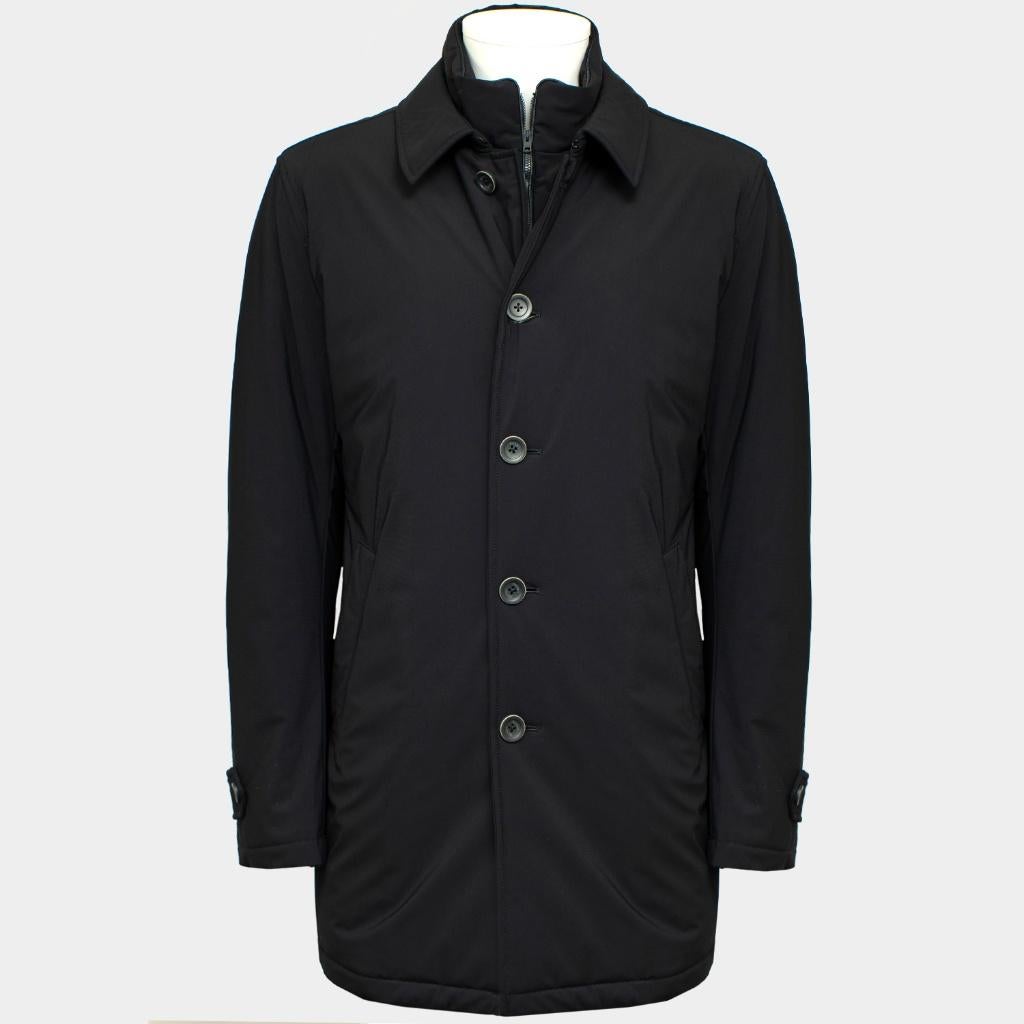 Herno Jas Donkerblauw Nieuw Maat 56, Kleding | Heren, Jassen | Winter, Overige kleuren, Nieuw, Overige maten, Ophalen of Verzenden
