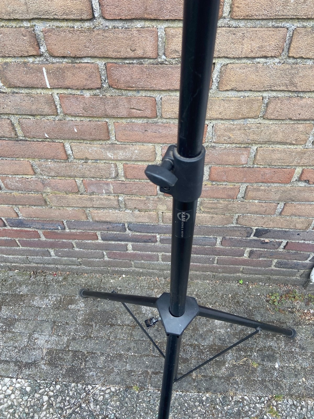 Aluminium Driepoot Statief - 195cm hoog, 29mm diameter, Muziek en Instrumenten, Standaards, Ophalen of Verzenden, Zo goed als nieuw