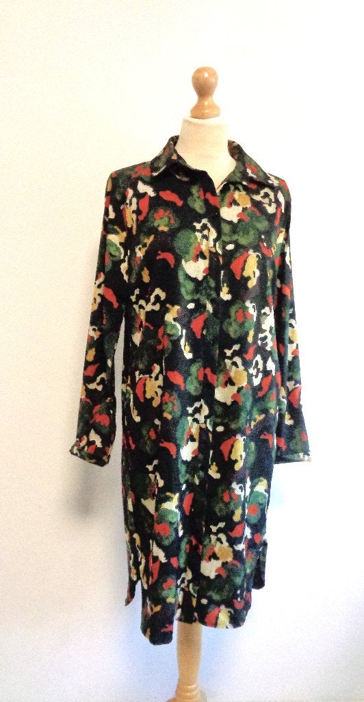 jurk Lizzy & Coco, Kleding | Dames, Verzenden, Maat 42/44 (L), Knielengte, Groen