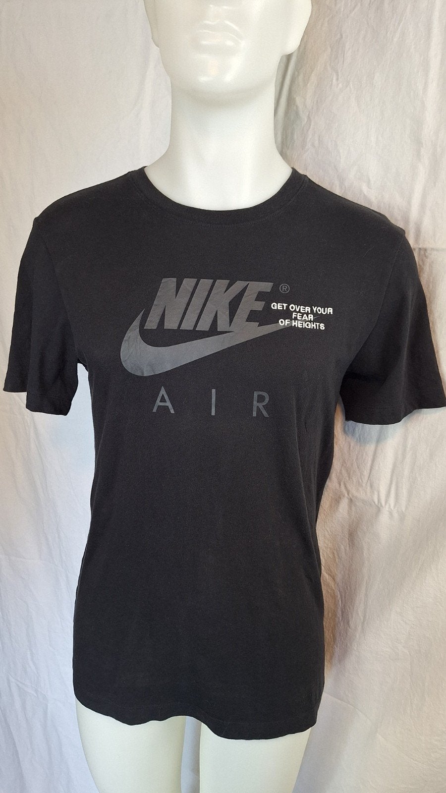 Nieuw staat - Nike Air heren T-shirt - Maat M, Maat 48/50 (M), Zwart, Nike, Nieuw
