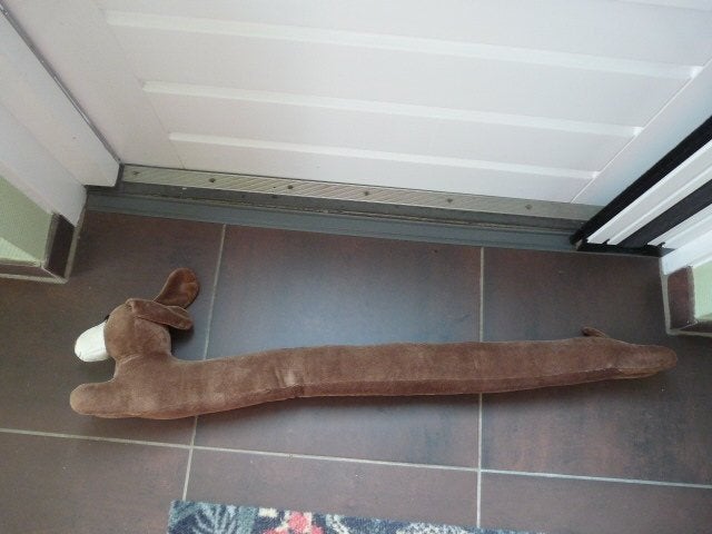 Tochthond 90CM - Tochtstopper Buitendeur Hond - Voordeur, Binnen, Nieuw, Ophalen of Verzenden, Bruin