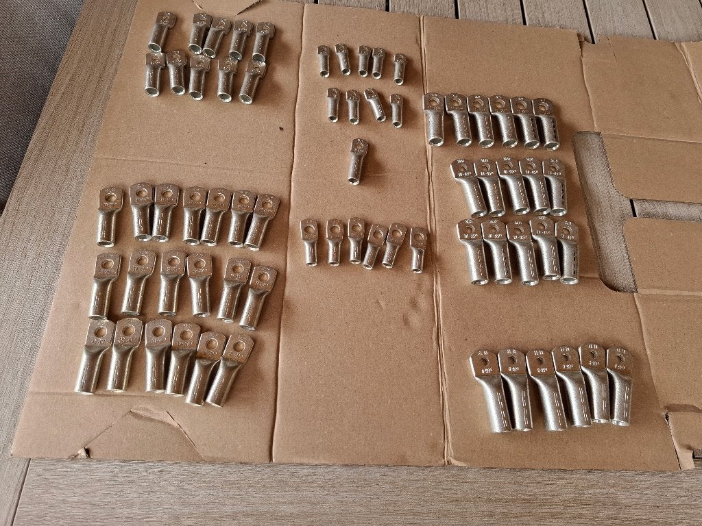 verschillende maten Buis Kabelschoenen, merk Klauke, Ophalen of Verzenden, Nieuw, Kabel of Snoer