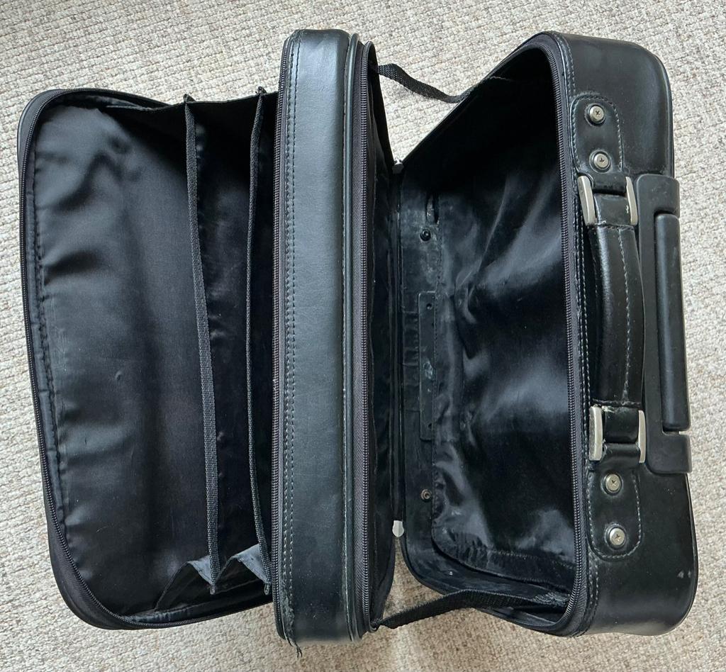 Claymore lederen trolley / reiskoffer / tas., Ophalen of Verzenden, Nieuw, Overige merken, 30 tot 45 cm