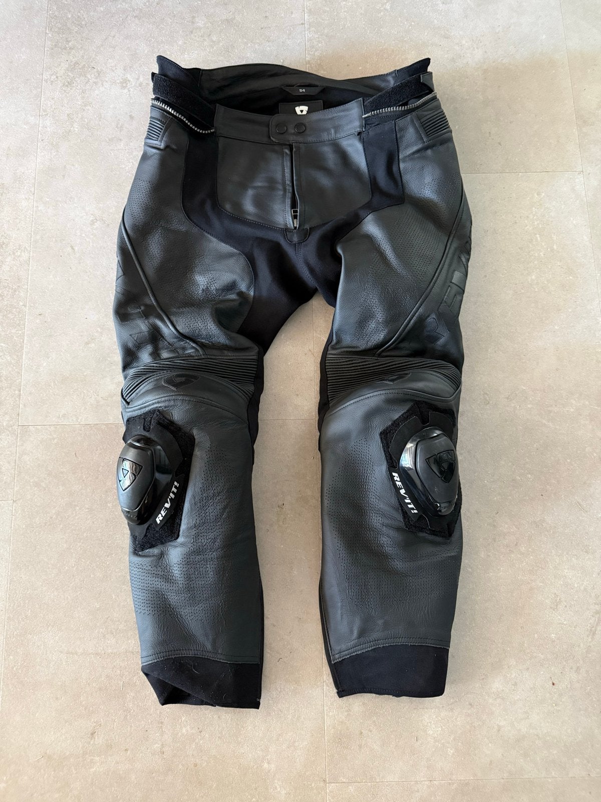Rev'it Apex leren motorbroek maat 54, Ophalen of Verzenden, Tweedehands, Heren, Broek | leer