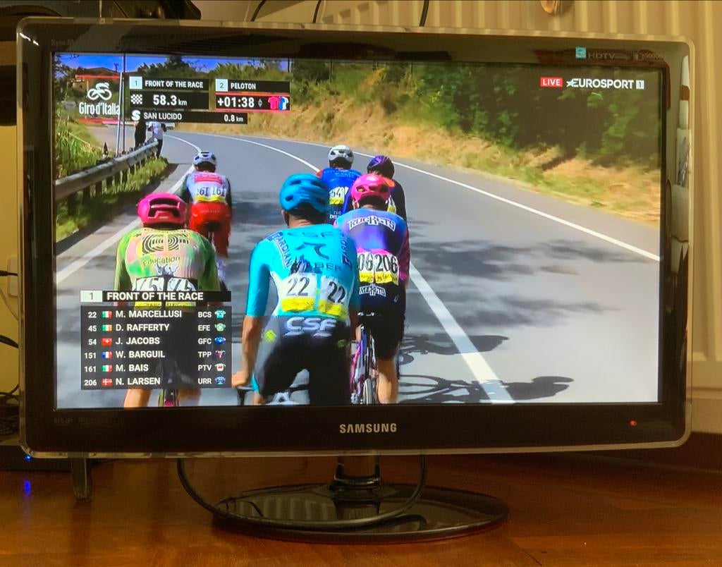 Samsung P2470HD TV Monitor - Full HD, 24 inch, Audio, Tv en Foto, Televisies, Ophalen, Zo goed als nieuw