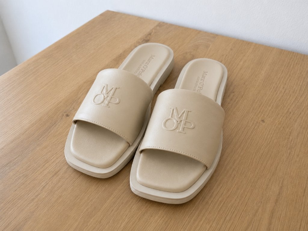 Marc O'Polo slippers - maat 37, Kleding | Dames, Slippers, Beige, Nieuw, Ophalen of Verzenden