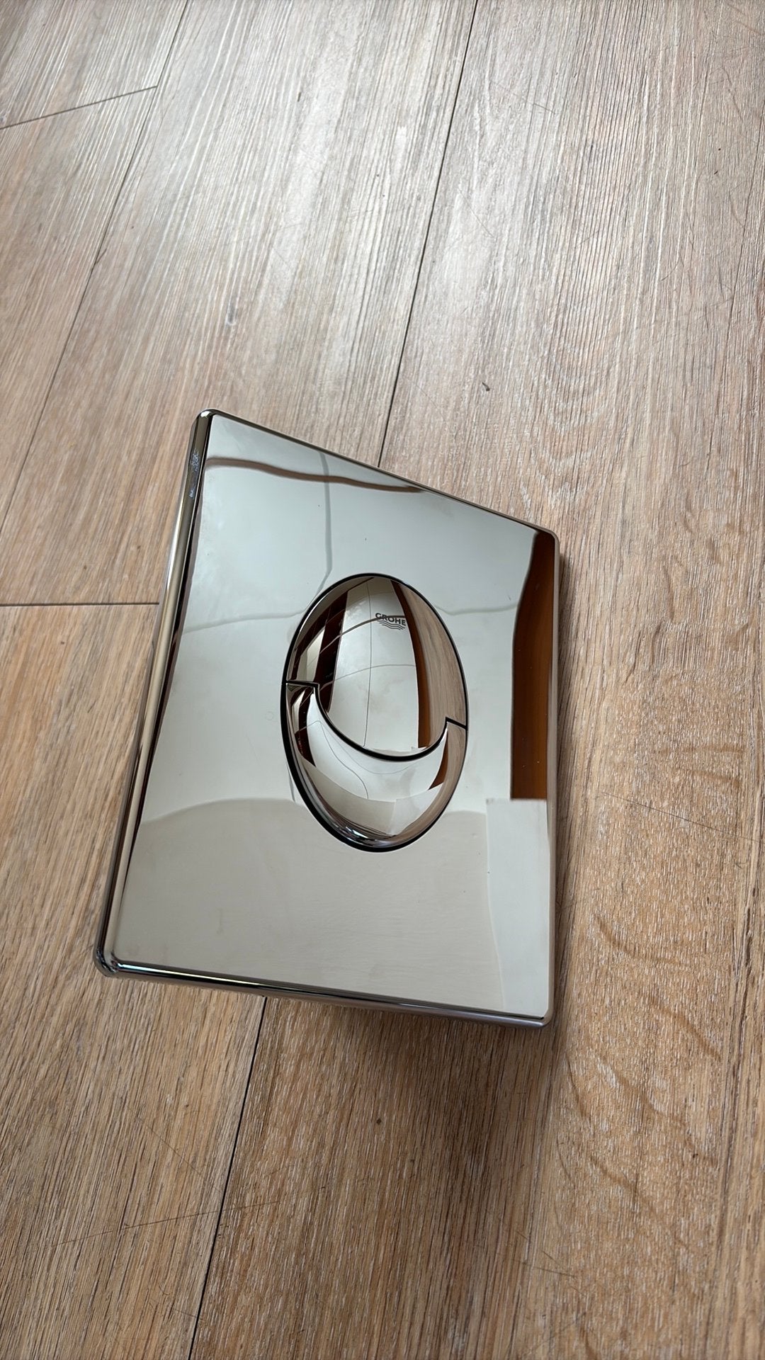 Grohe bedieningspaneel chrome, Ophalen of Verzenden, Nieuw, Chroom, Toilet