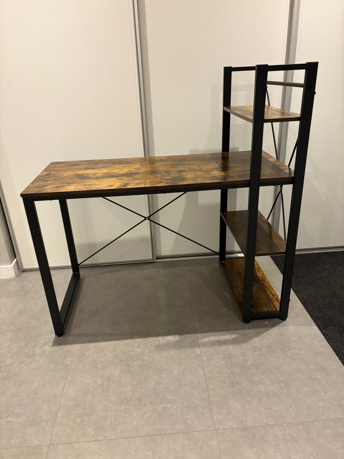 Bureau, Ophalen, Zo goed als nieuw, 25 tot 50 cm, Rechthoekig
