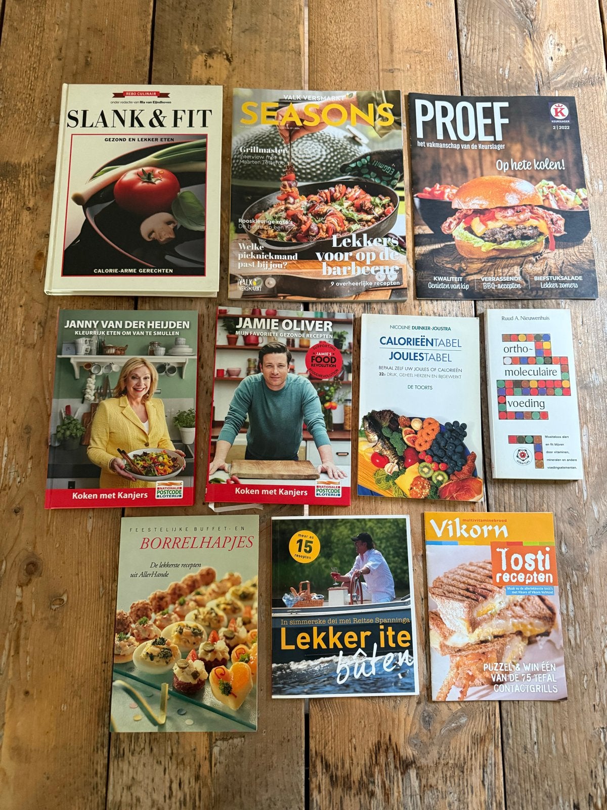 Diverse kookboeken en receptenboekjes GRATIS af te halen, Boeken, Ophalen, Gelezen, Voorgerechten en Soepen, Gezond koken