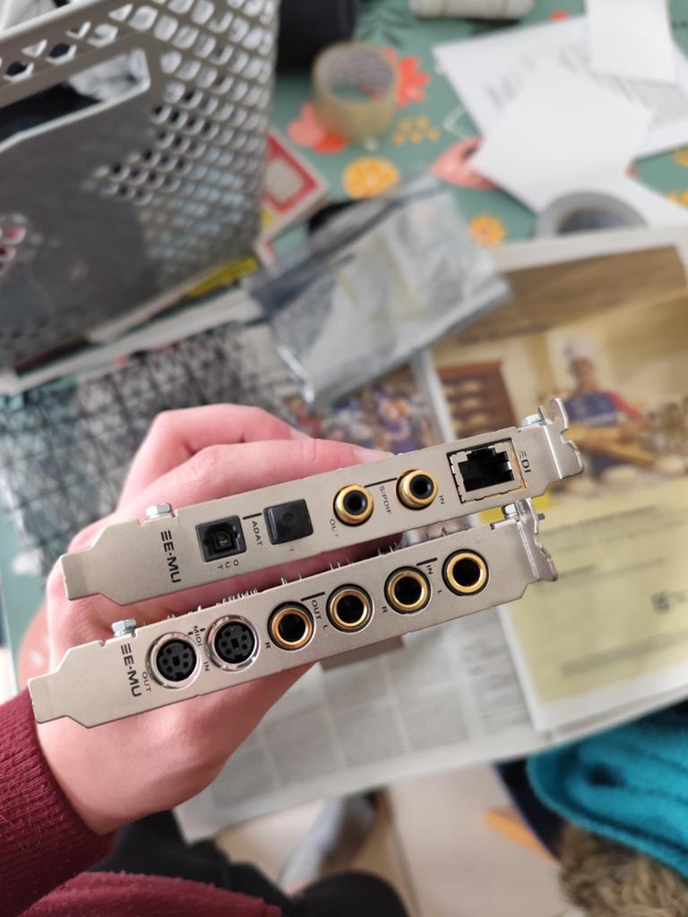 E-MU 1212m DSP geluidskaart, Ophalen of Verzenden, Gebruikt, Intern, E-MU