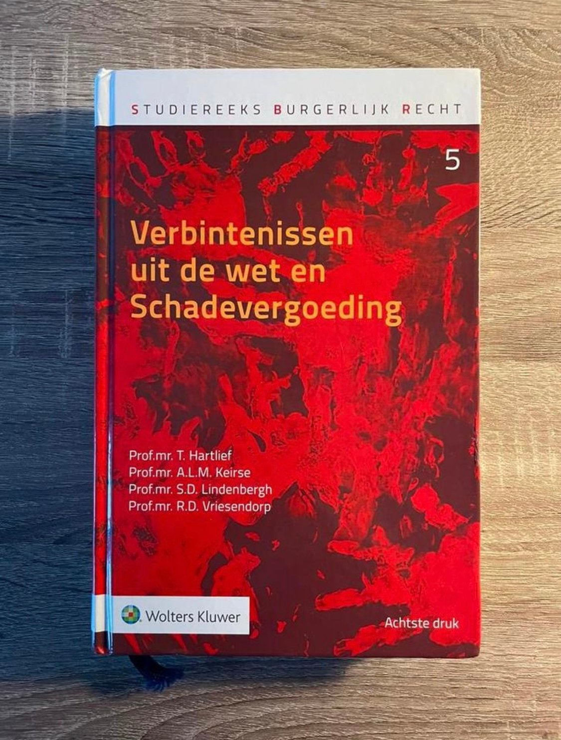 Verbintenissen uit de Wet en Schadevergoeding (achtste druk), Boeken, Studieboeken en Cursussen, Ophalen of Verzenden, Alpha, Zo goed als nieuw