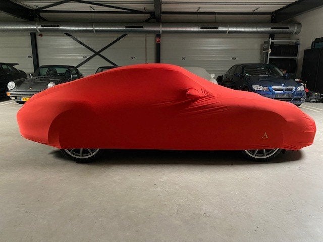 Porsche 911 997 Indoor Autohoes Rood met Logo –  Nu €50, Talhoutweg 7, Ophalen of Verzenden, Zo goed als nieuw, Op maat