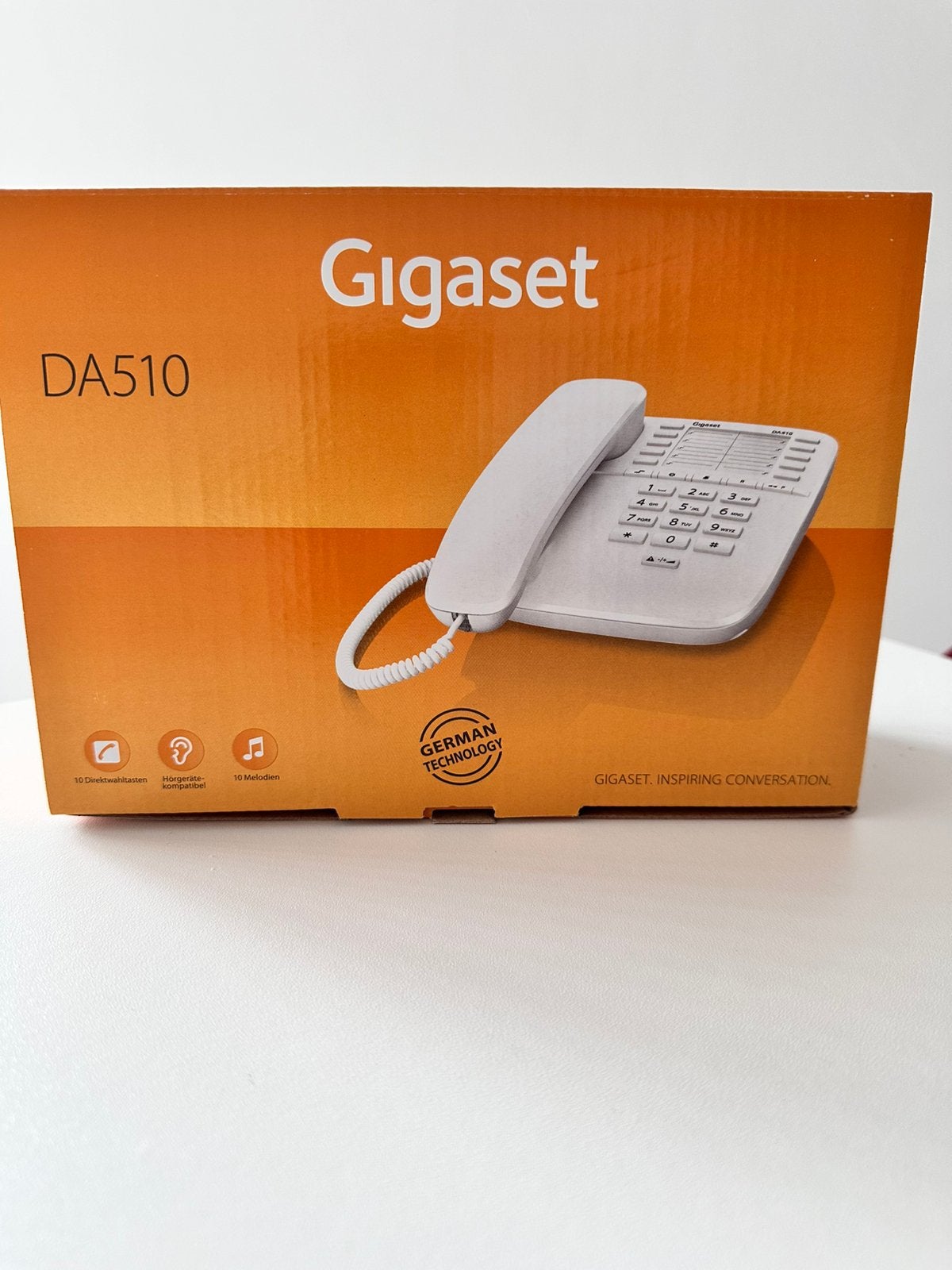 Gigaset DA510 WIT vaste telefoon meerdere stuks, Ophalen of Verzenden, Nieuw