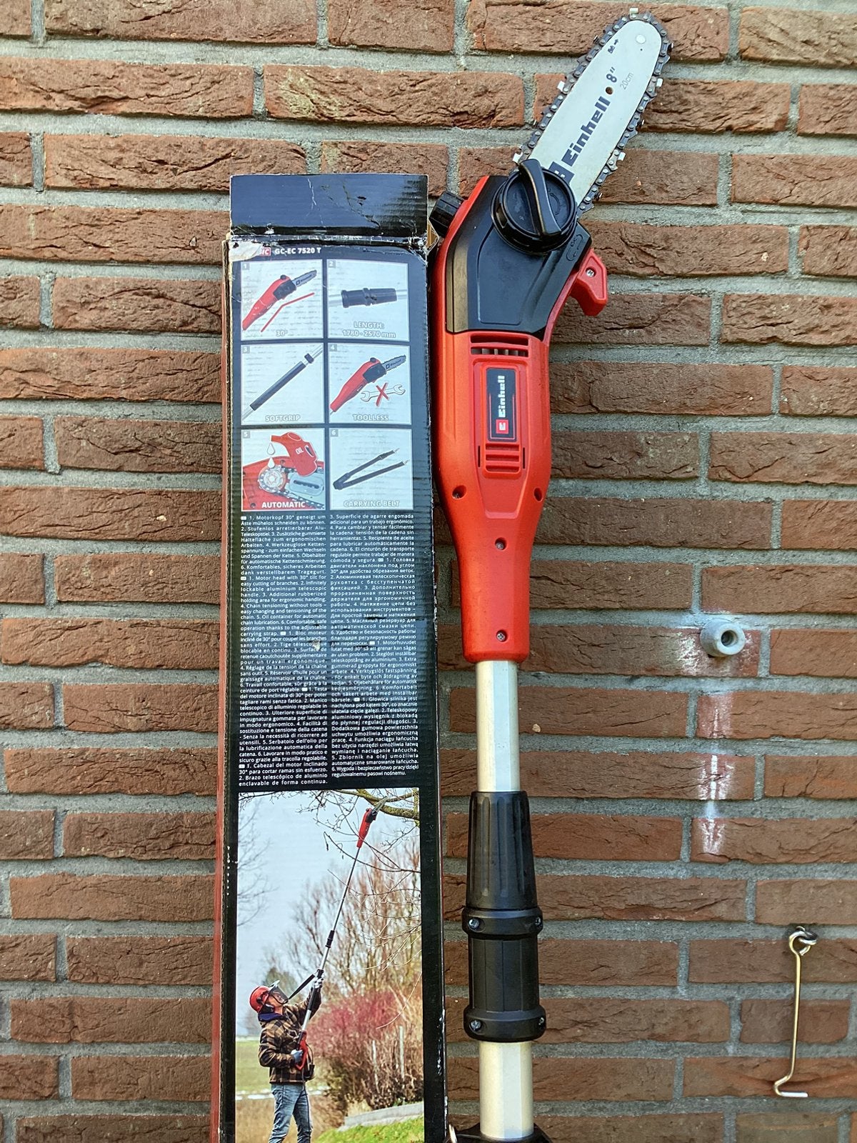 Einhell Hoogsnoeier 230V - Zo goed als nieuw, Ophalen, Zo goed als nieuw, Telescopisch