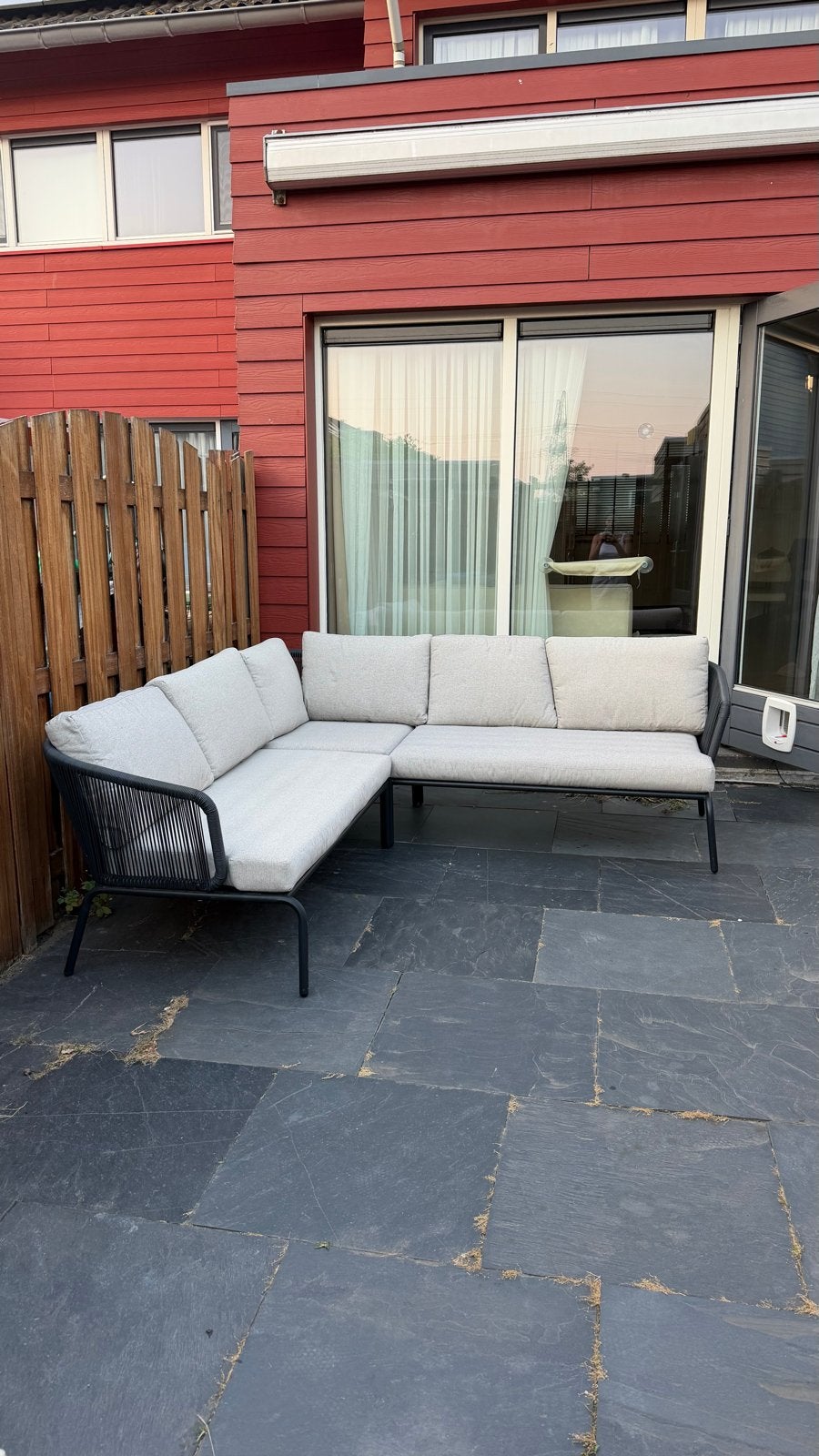 Tuinbank karwei, Ophalen, Zo goed als nieuw, Loungeset, Bank
