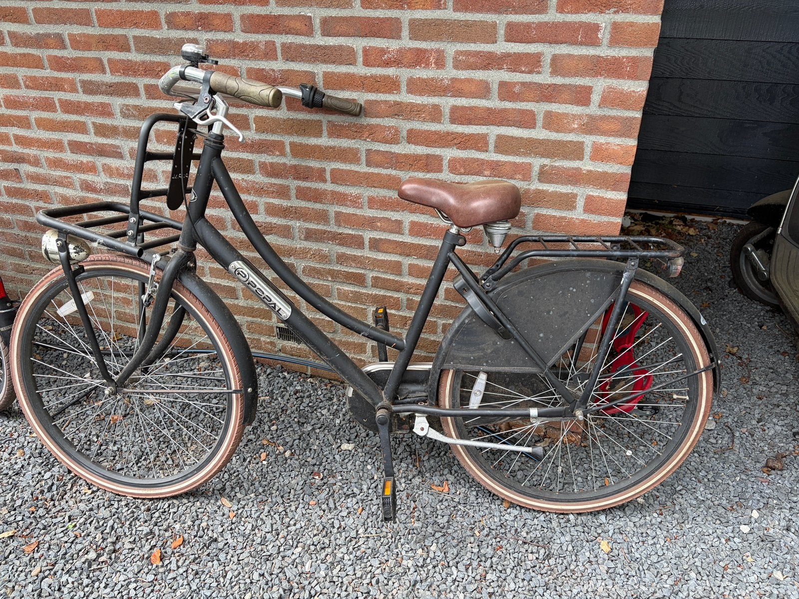 Popal meidenfiets 26 inch, Gebruikt, Velgrem, Versnellingen, Ophalen