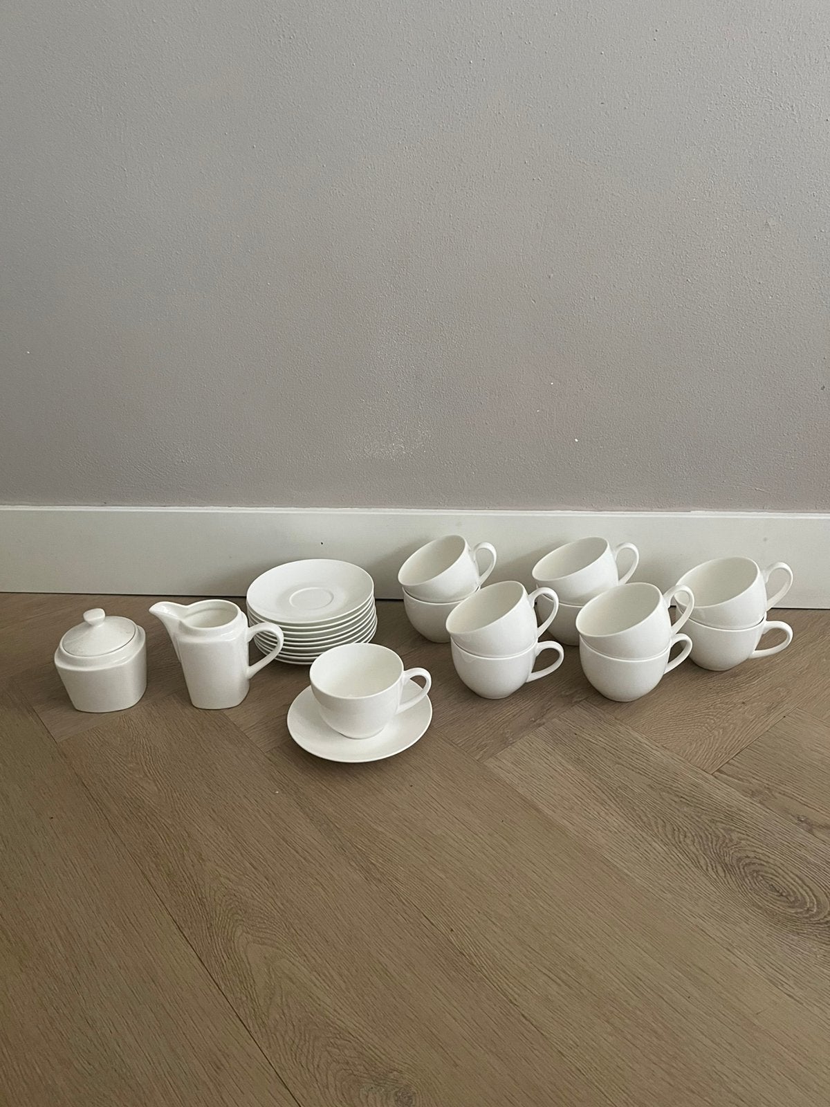 Maxwell & Williams cashmere 23 stuks koffie of thee servies, Verzenden, Nieuw, Effen, Kop(pen) en/of Schotel(s)