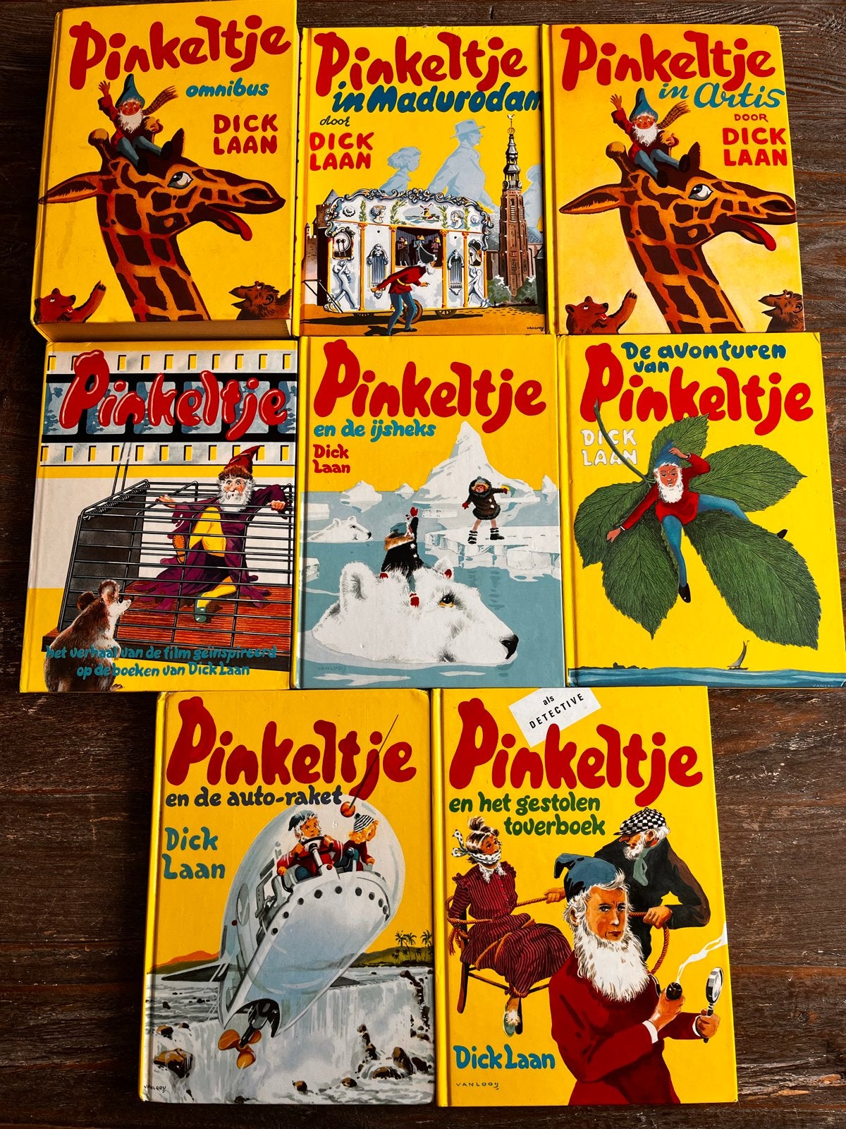 Pinkeltje Boeken Collectie - Dick Laan (8 delen), Ophalen of Verzenden, Gelezen, Sprookjes
