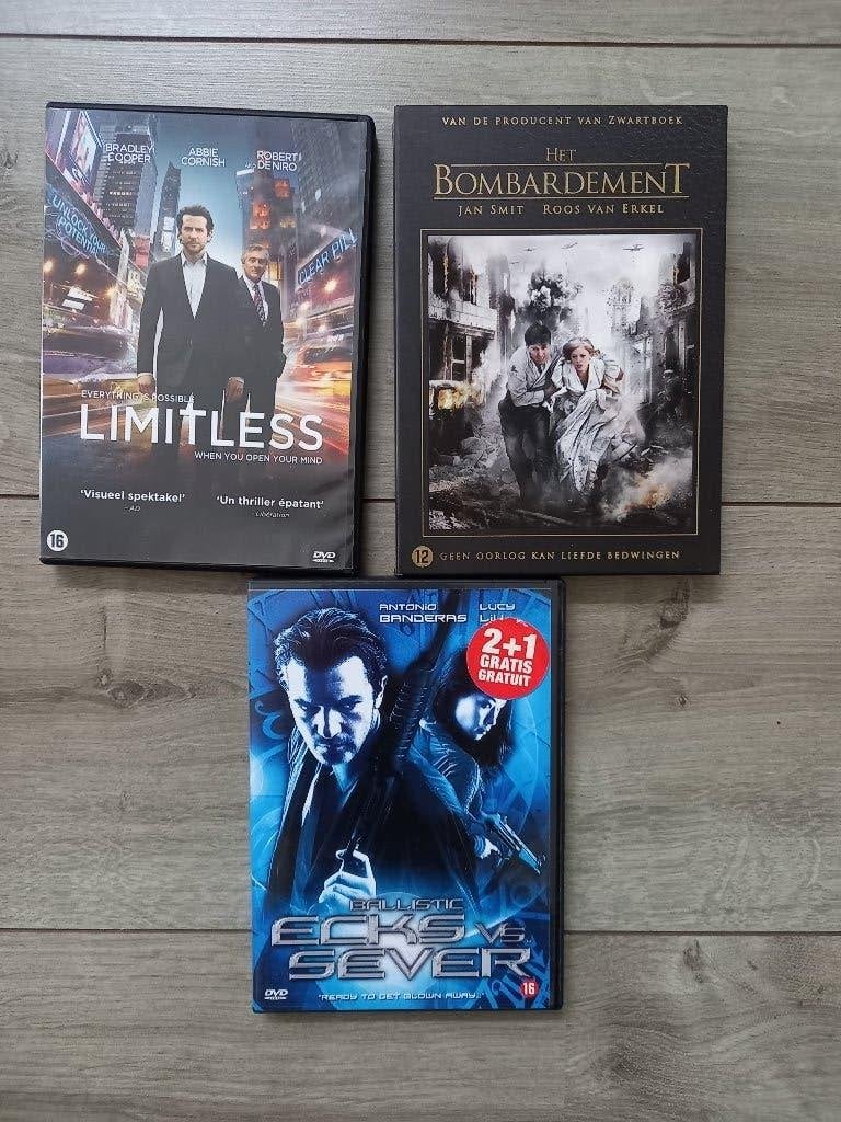 Dvd' films, 3 stuks, Cd's en Dvd's, Overige gebieden, Nederlands, Actie, Ophalen