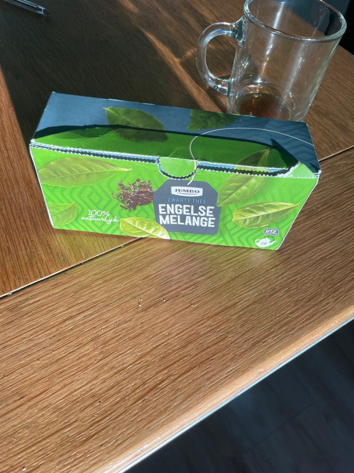Jumbo Zwarte Thee Engelse Melange Theezakjes, Ophalen, Theezakje(s), Vol