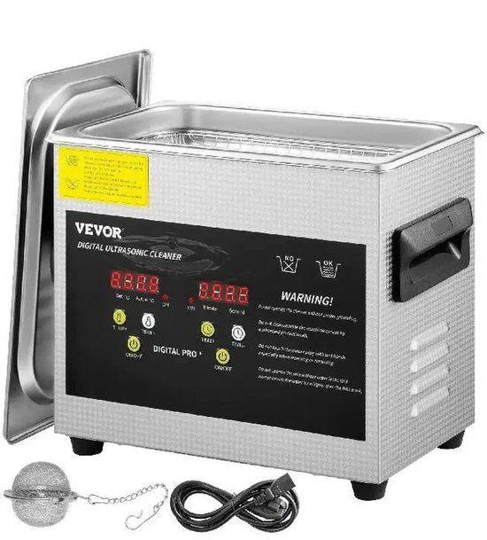 Ultrasoon Reiniger - Draagbaar - Upgraded - Lave-Dishes - Re, Corvance B.V., Verzenden, Nieuw, Corvancebol@gmail.com