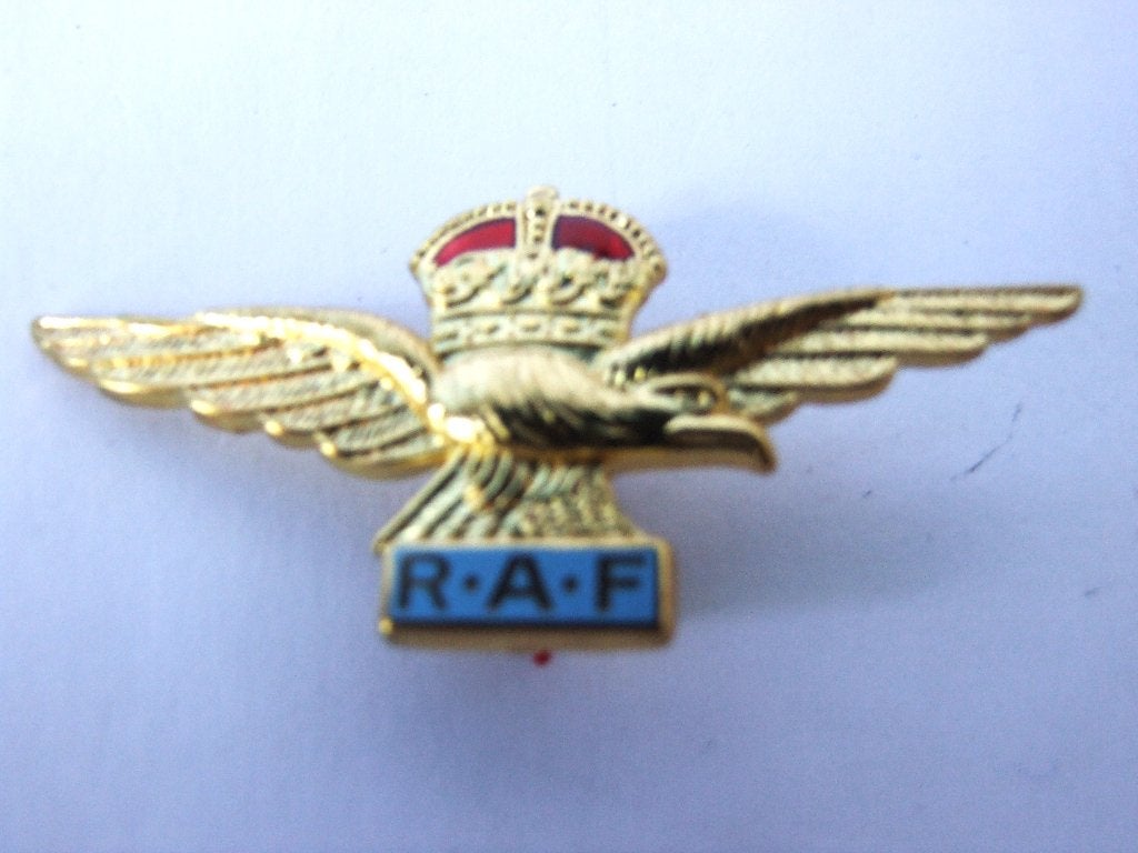 Embleem,Badge,GB,WWII,RAF,Royal Air Force,Side,Cap,Schuitje, Verzamelen, Verzenden, Luchtmacht, Engeland, Embleem of Badge