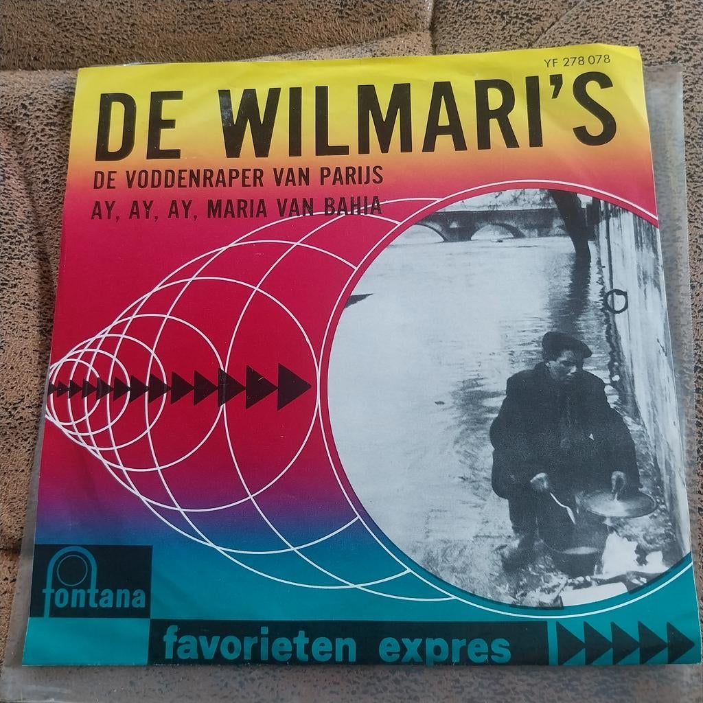 De Wilmari's - De Voddenraper van Parijs / Ay, Ay, Ay, Gebruikt, Originele persing, 7 inch, Single