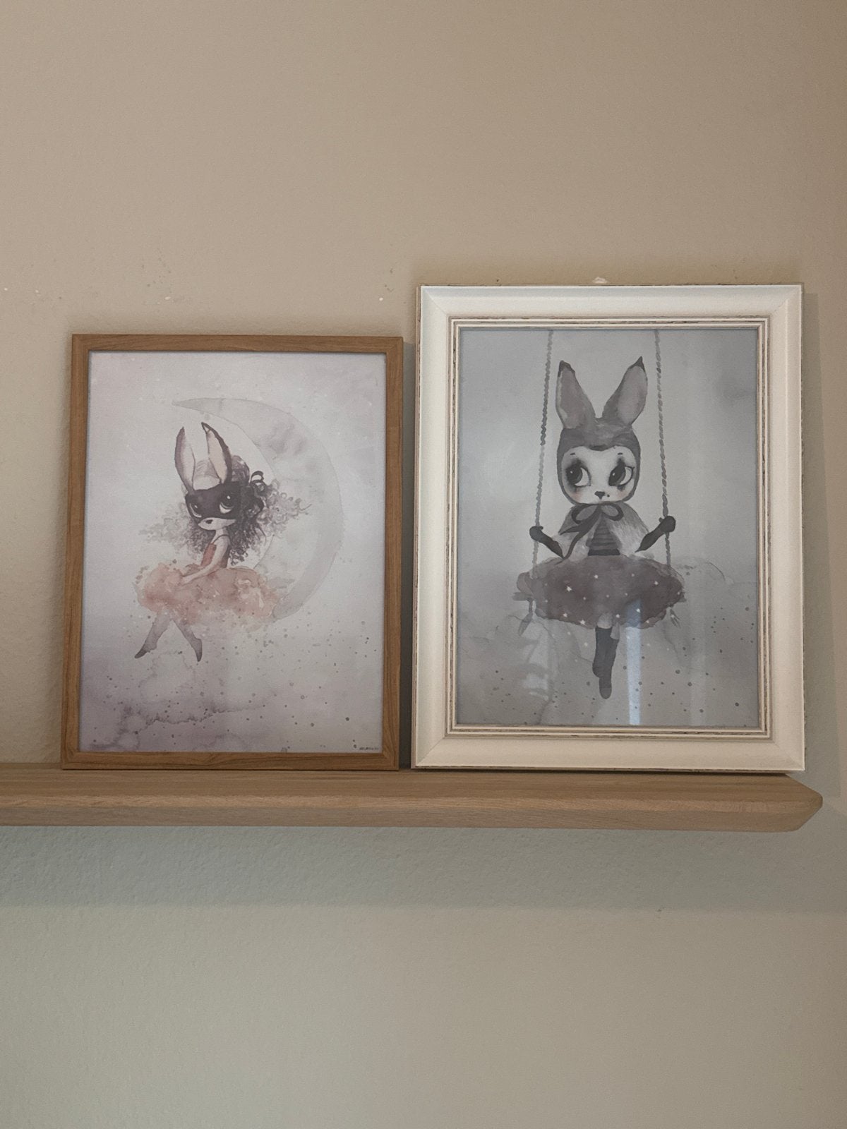 2 Kinderkamer Schilderijen, Overige stijlen, Dieren, Ophalen of Verzenden, Print