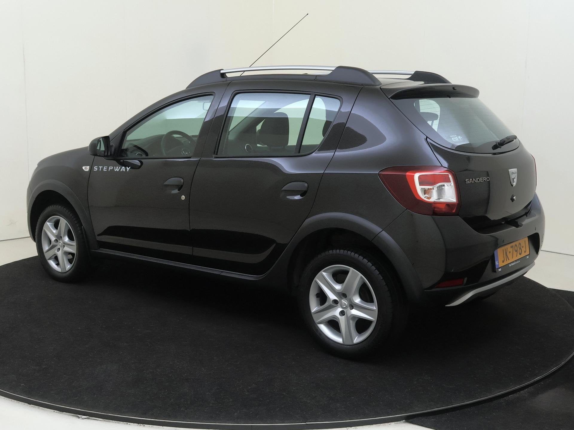 Dacia Sandero 0.9 TCe Stepway Lauréate LM Velgen | Airco, Auto's, Voorwielaandrijving, Stof, Zwart, Origineel Nederlands