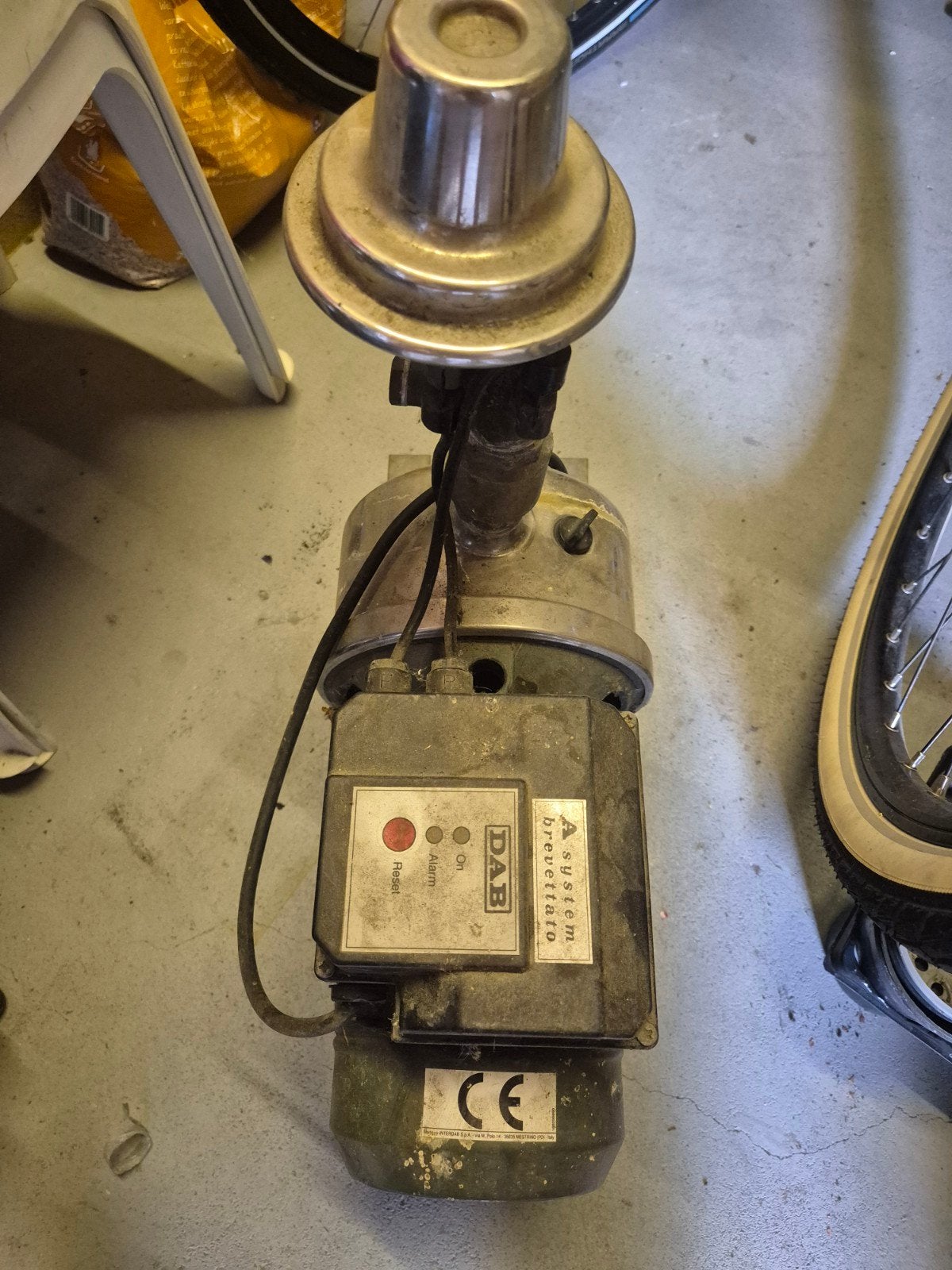 DAB Auto Jetinox 110 MX Waterpomp, Ophalen