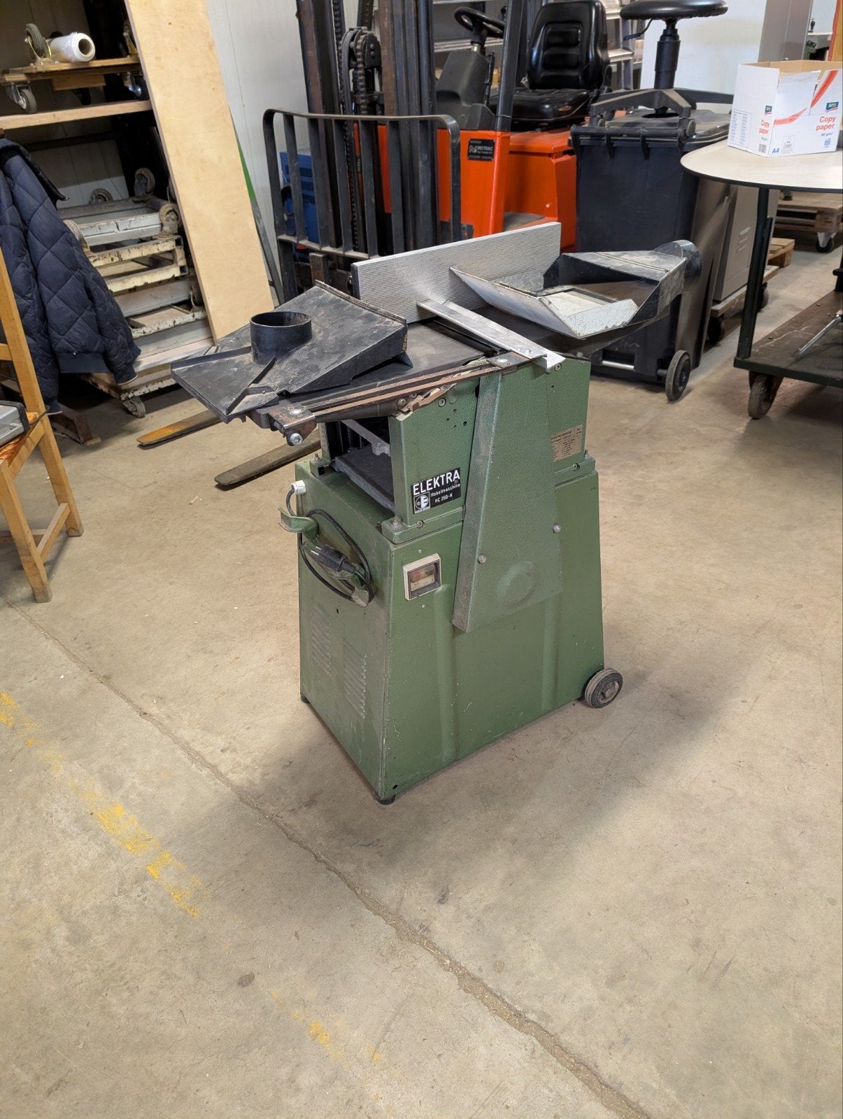elektra Beckum HC260-K vlak vandiktebank, Ophalen, Gebruikt, ., Elektra Beckum